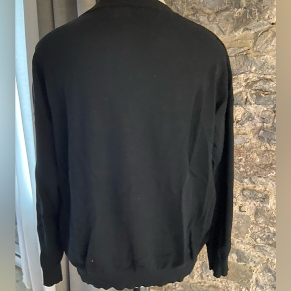 Cozy black sweater with hearts! - Picture 3 of 5